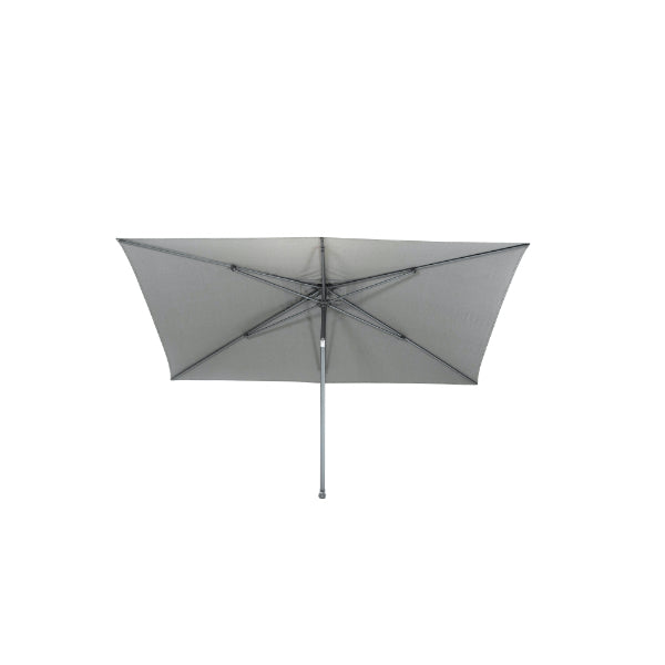 Azzurro middenstok parasol 200x300 cm frame antraciet doek mid grey