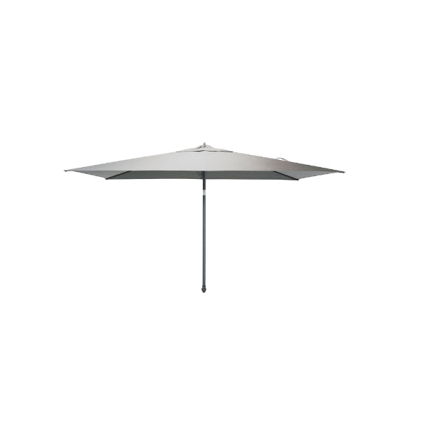 Azzurro middenstok parasol 200x300 cm frame antraciet doek mid grey