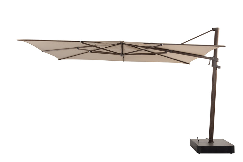4SO Finca zweefparasol 400x300 cm frame wenge doek beach