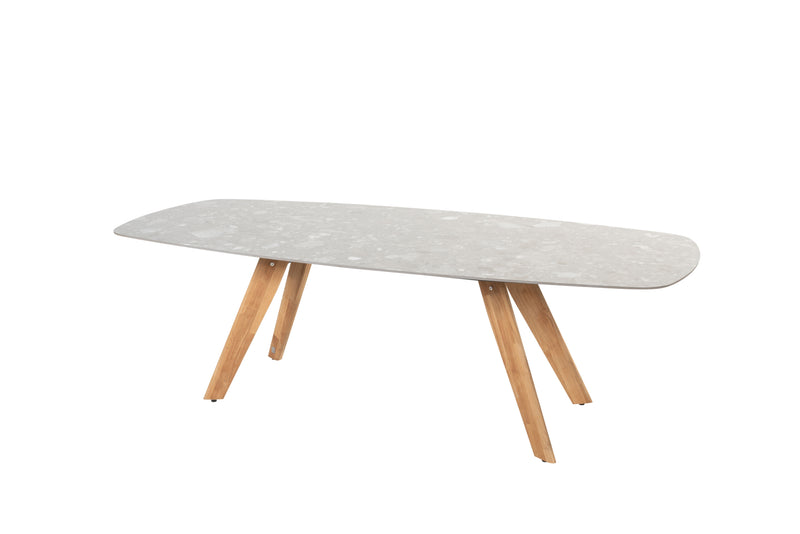 4SO Montana tafel 240x103 cm ceramic terrazzo