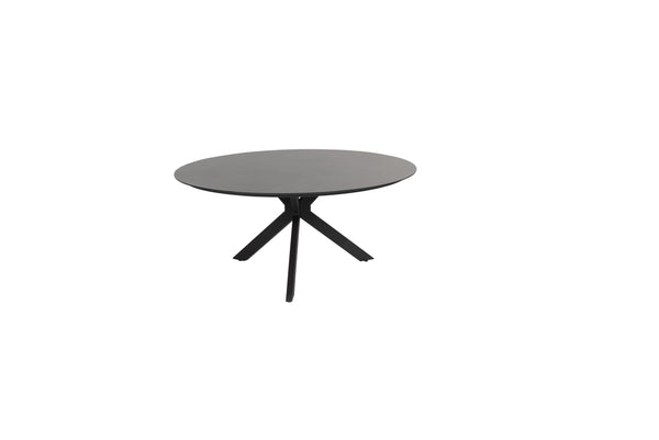 4 Seasons Outdoor Locarno tafel HPL slate 160 cm Ø
