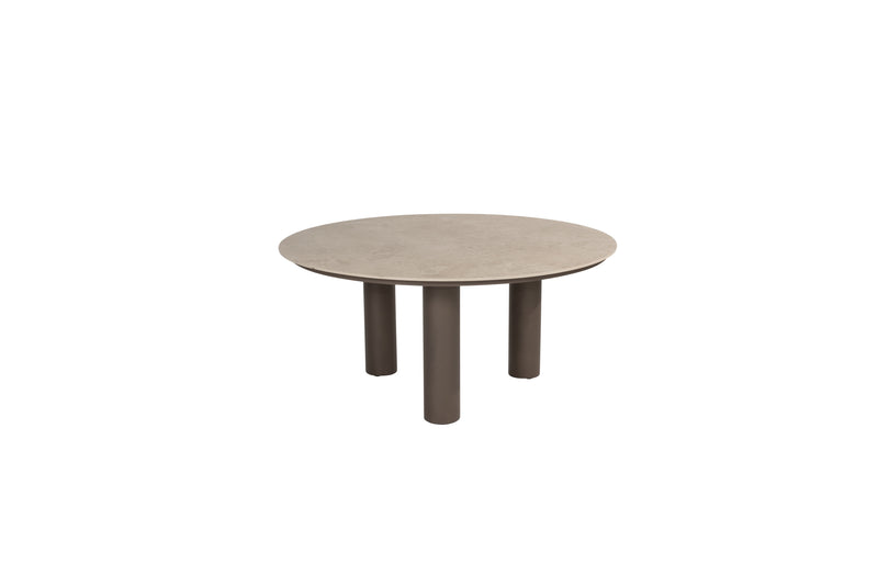 4 Seasons Outdoor Arizona tafel rond 160 cm keramiek sabia panna