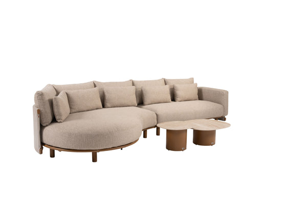 4 Seasons Outdoor Safina 4-delige loungeset incl.Sofie salontafels