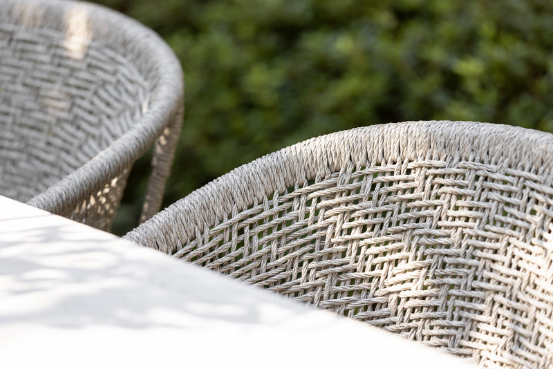 Max & Luuk Ravenna diningchair linen inclusief zitkussen
