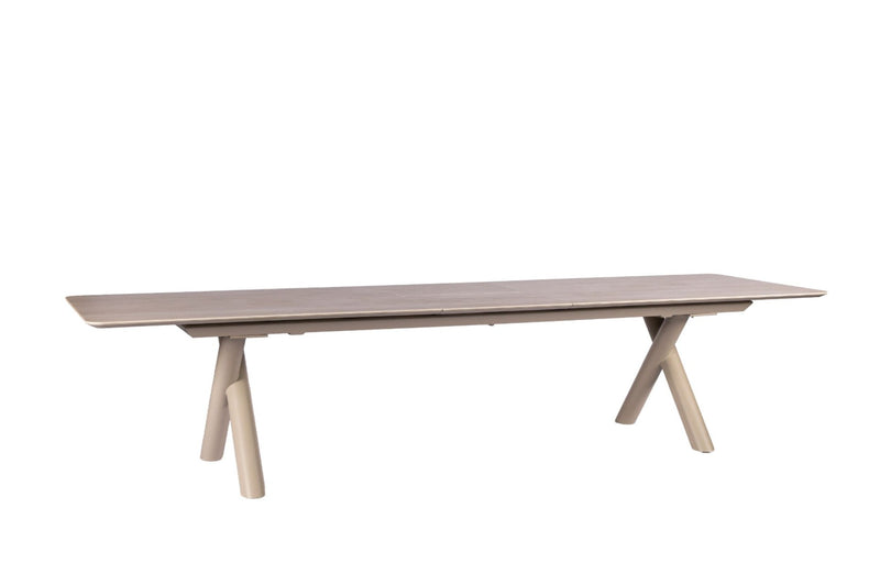 Yoi Maratea uitschuiftafel 280/340/400x100 cm salix