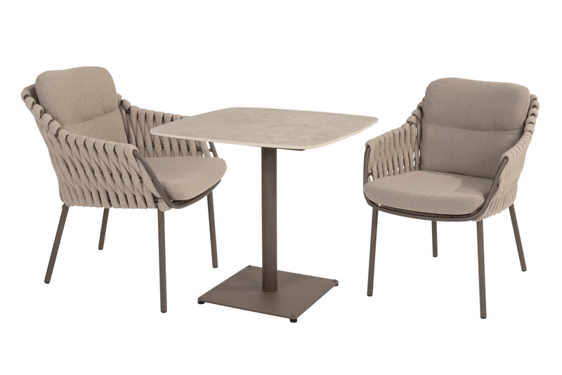 4 Seasons Outdoor Vermont tafel 75x75 cm keramiek top