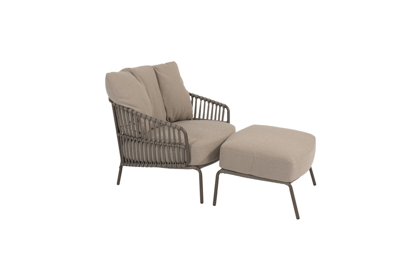 4 Seasons Outdoor Capalbio livingchair inclusief kussens