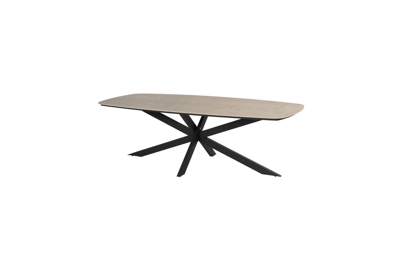 Taste by 4SO Prado keramiek tafel barrel 240x105x75 cm antraciet