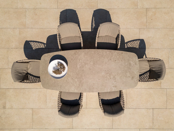 4 Seasons Outdoor Allora diningchair latte incl.kussens