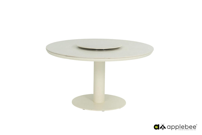 Apple Bee Melville diningtafel 140 cm ⌀ Oyster