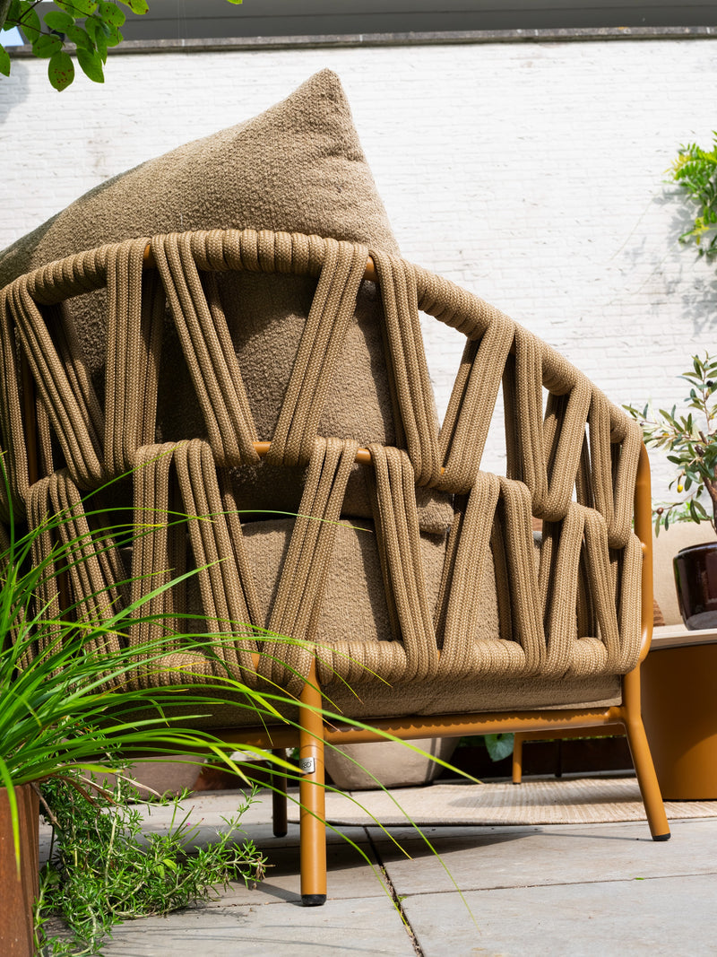 4 Seasons Outdoor 4-delige chaise longue set Biarritz Sofie