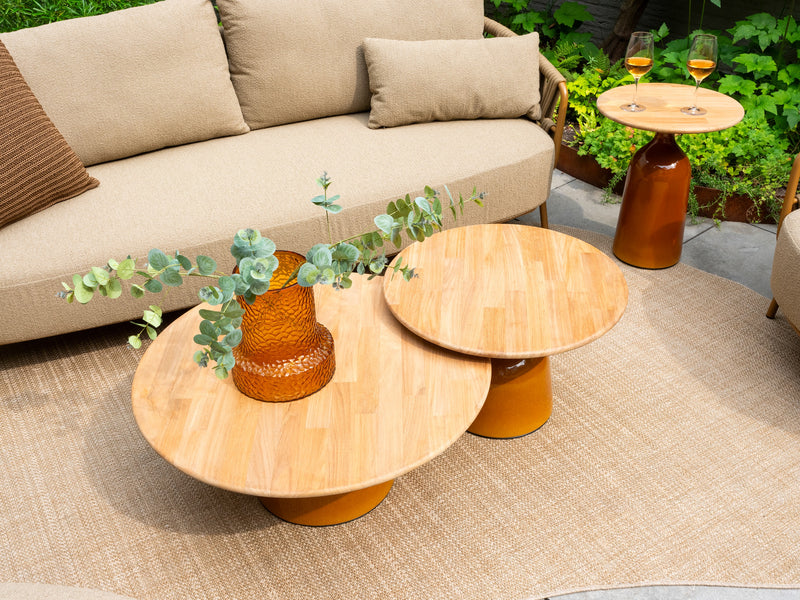 4 Seasons Outdoor 5-delige loungeset Biarritz june