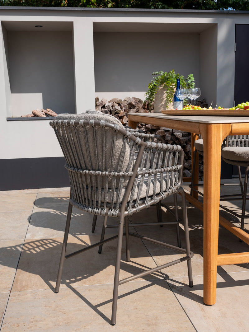 4 Seasons Outdoor 7-delige diningset Liam/Capalbio high dining