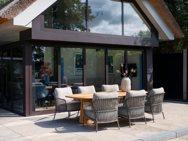 4 Seasons Outdoor Capalbio low diningchair inclusief kussens