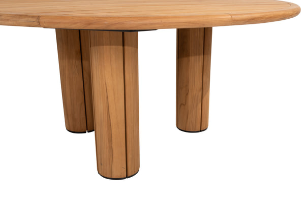 4 Seasons Outdoor tafel Corsica 160 cm ⌀ teak