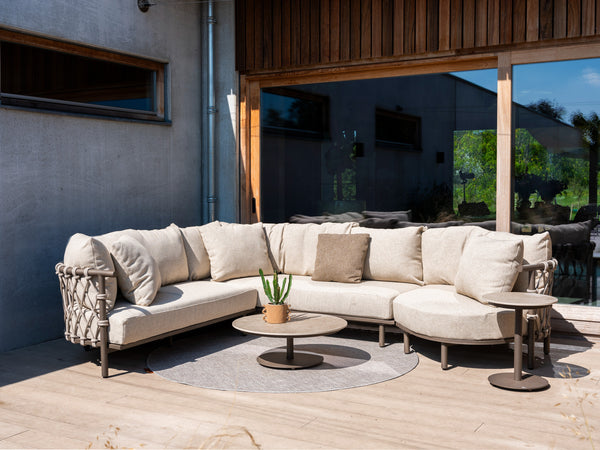 4 Seasons Outdoor Ezra 4-delige cornerset incl.Boaz salontafel