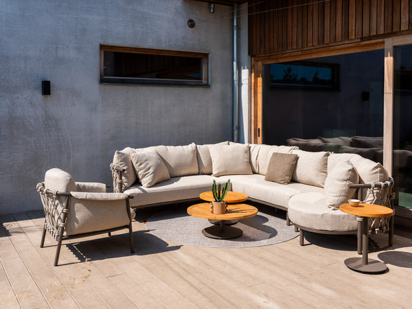 4 Seasons Outdoor Ezra 3-delige loungeset L Incl.loungechair