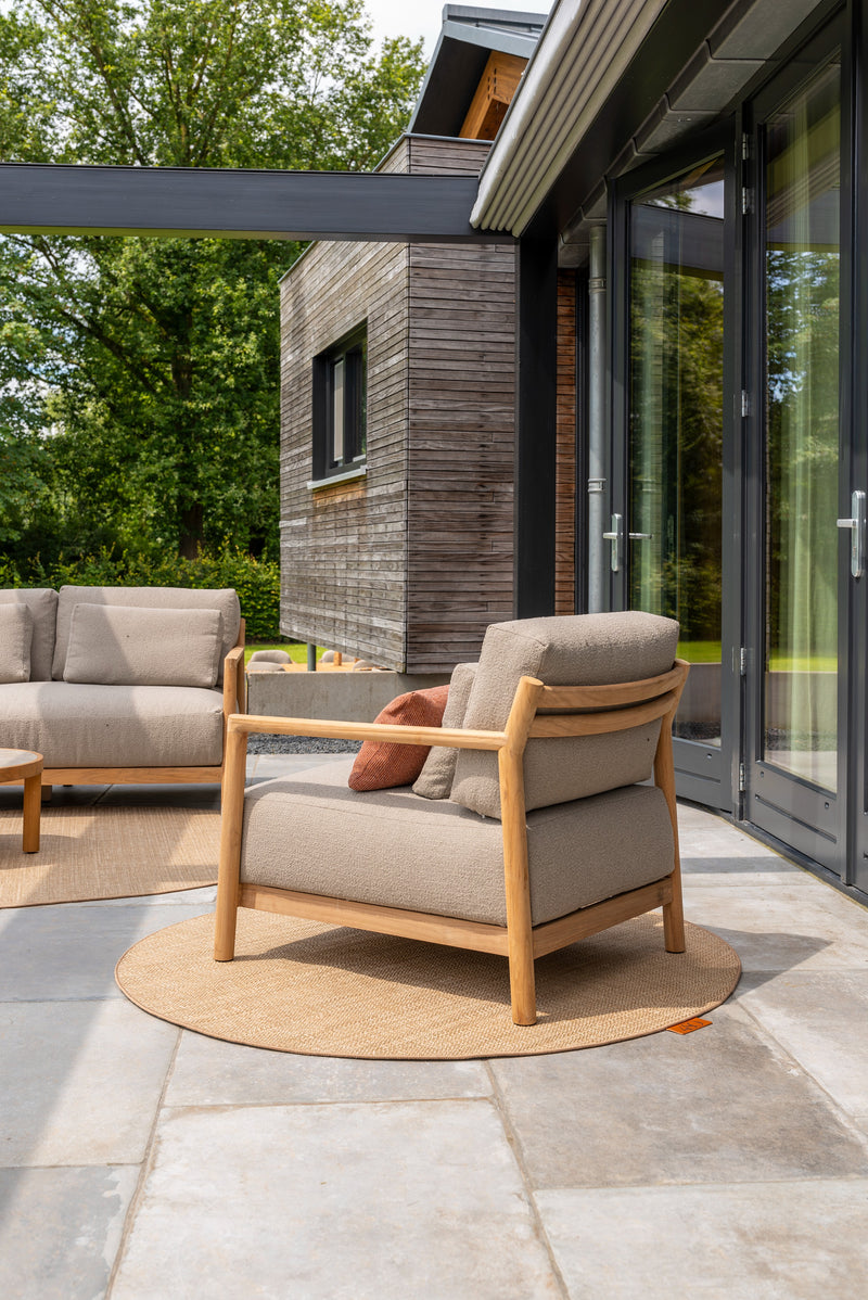 4 Seasons Outdoor Marie loungechair incl.kussens