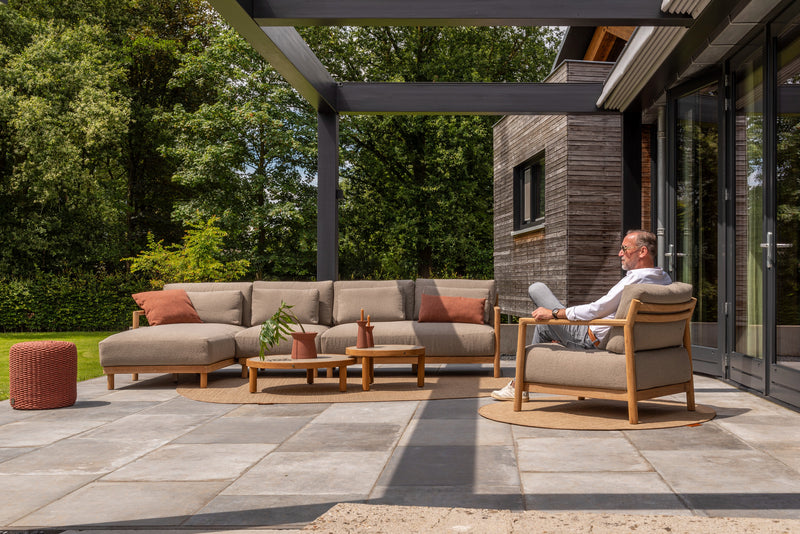 4 Seasons Outdoor Marie loungechair incl.kussens