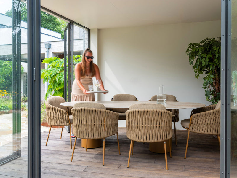 4 Seasons Outdoor 7-delige diningset Colorado 240 cm + Molina