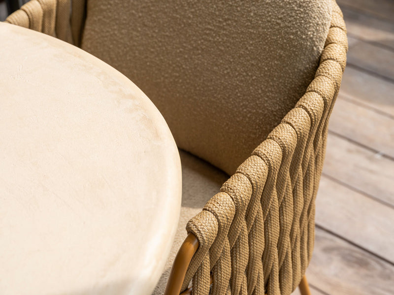 4 Seasons Outdoor 7-delige diningset Hampton 160 cm + Molina