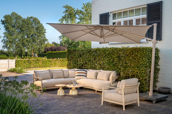 4 Seasons Outdoor Mykonos 5-delige loungeset incl.Boaz salontafels