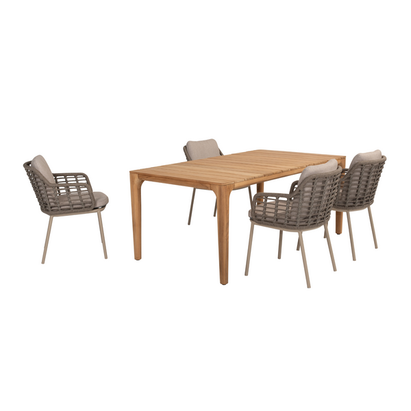 Taste by 4SO 5-delige diningset Puglia Liam 180 cm