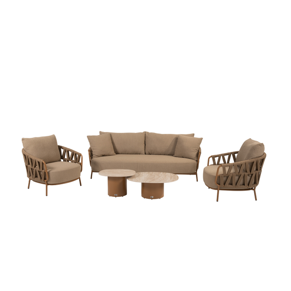 4 Seasons Outdoor 5-delige loungeset Biarritz Sofie