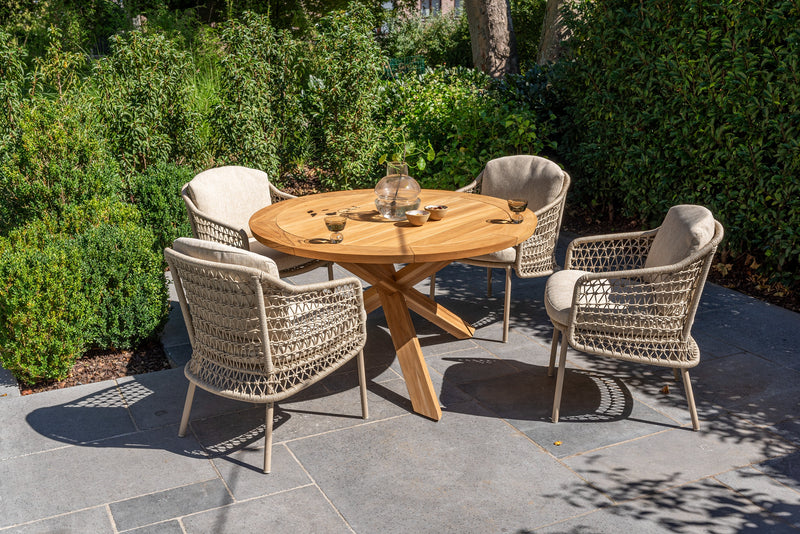 4 Seasons Outdoor 7-delige diningset Puccini + Lucas 240 cm