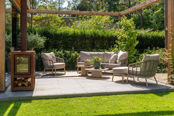 Taste by 4SO Puglia footstool incl.kussen