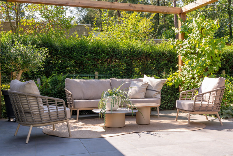 Taste by 4SO Puglia footstool incl.kussen