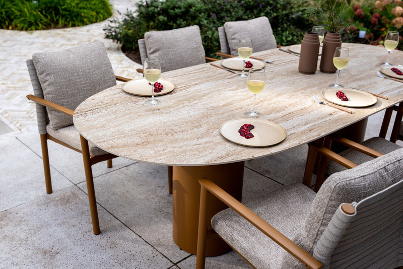 4 Seasons Outdoor Colorado diningtable 160 cm x 75 cm H amber – Mulders ...