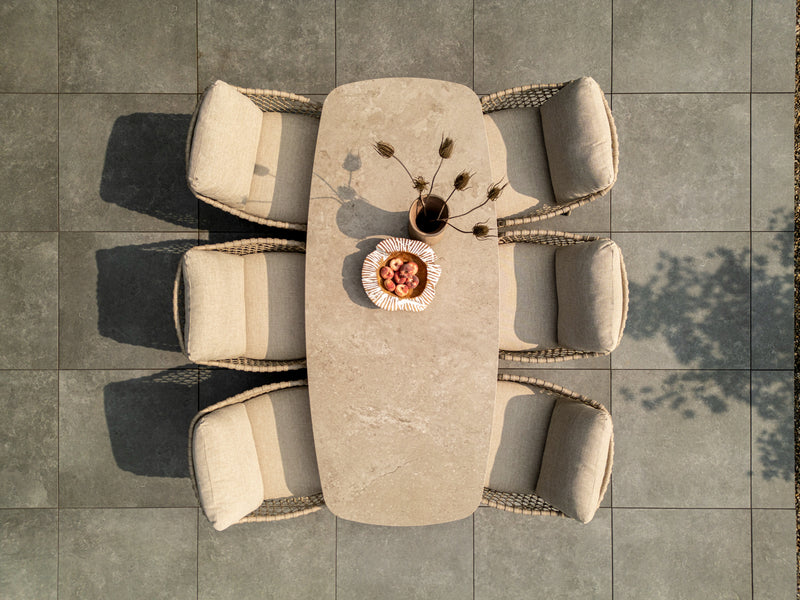 4 Seasons Outdoor Sardinia low diningchair inclusief kussens