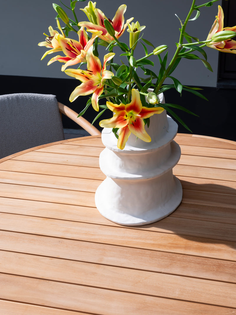 4 Seasons Outdoor 7-delige diningset Tess Corsica 160 cm ⌀