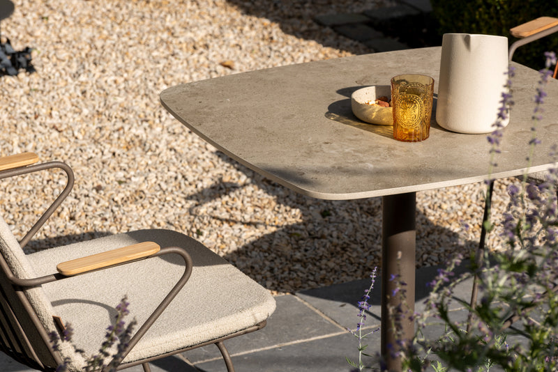 4 Seasons Outdoor Vermont tafel 75x75 cm keramiek top