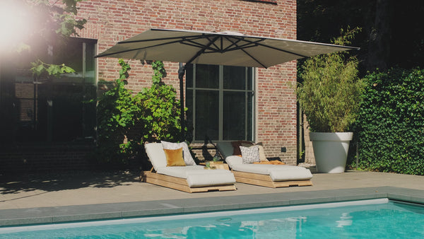 SUNS Lido ligbed inclusief kussen + sidetable
