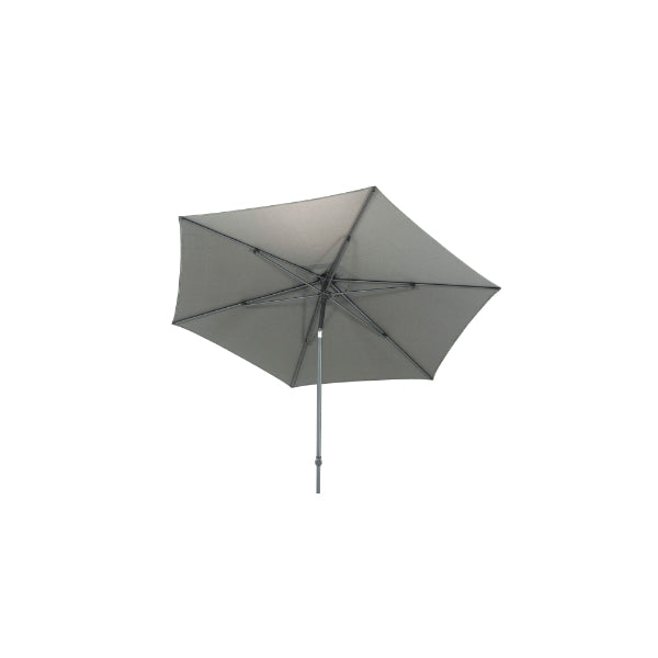Azzurro middenstok parasol mid grey 300 cm Ø