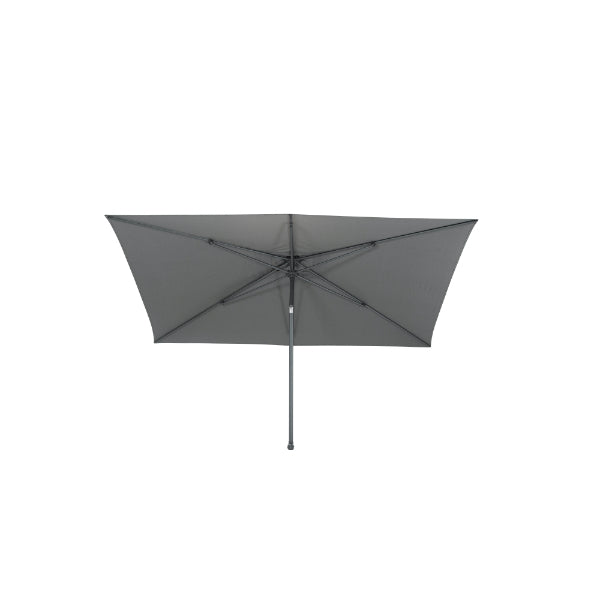 Azzurro middenstok parasol 200x300 cm frame antraciet doek charcoal