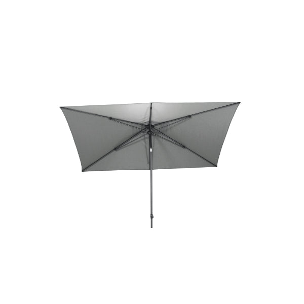 Azzurro middenstok parasol 200x300 cm mid grey