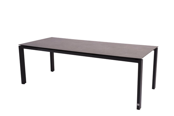 Goa HPL tafel 280x95 cm dark grey