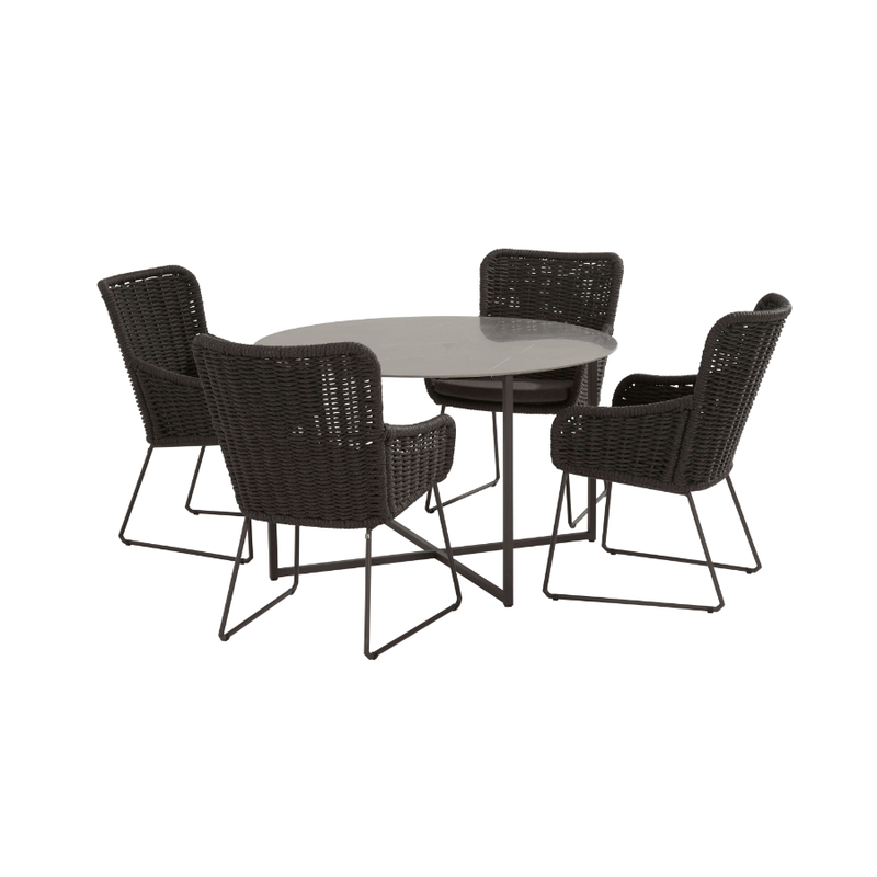 5-delige diningset Wing Quatro