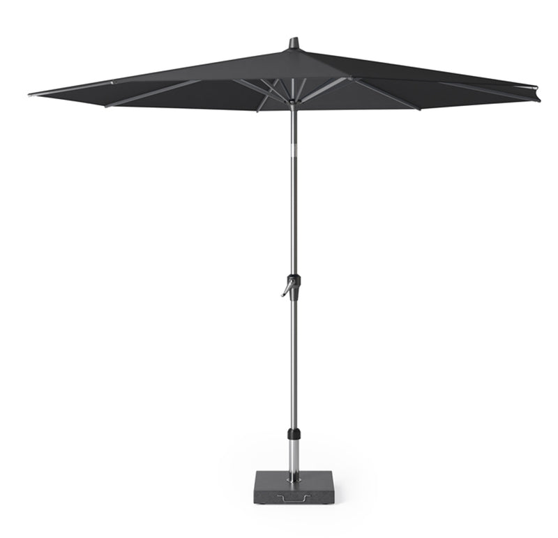 Riva parasol 3m rond premium faded black
