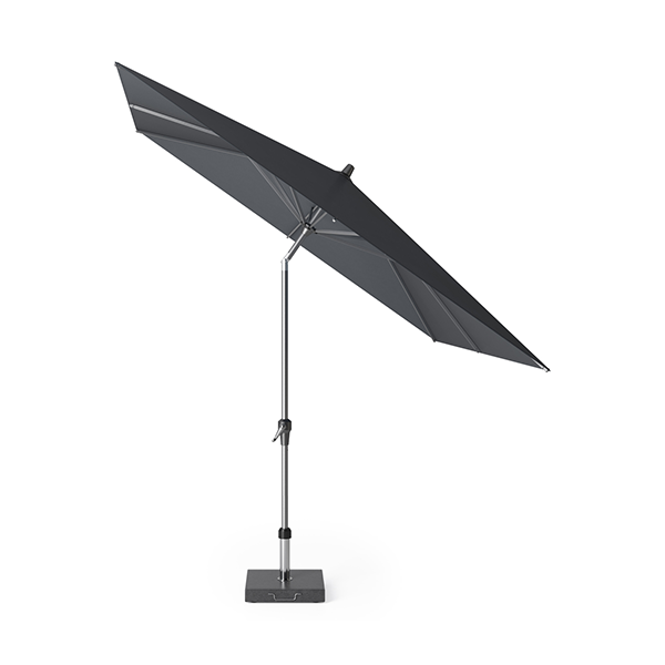 Riva parasol 2.5x2.5m vierkant antraciet