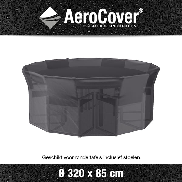 Aerocover tuinmeubel hoes Ø320xh85 cm art.7917