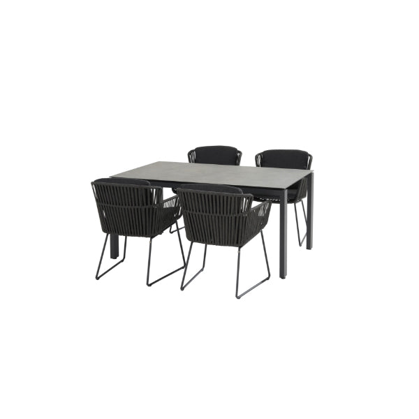 Taste by 4SO Vitali diningchair antraciet