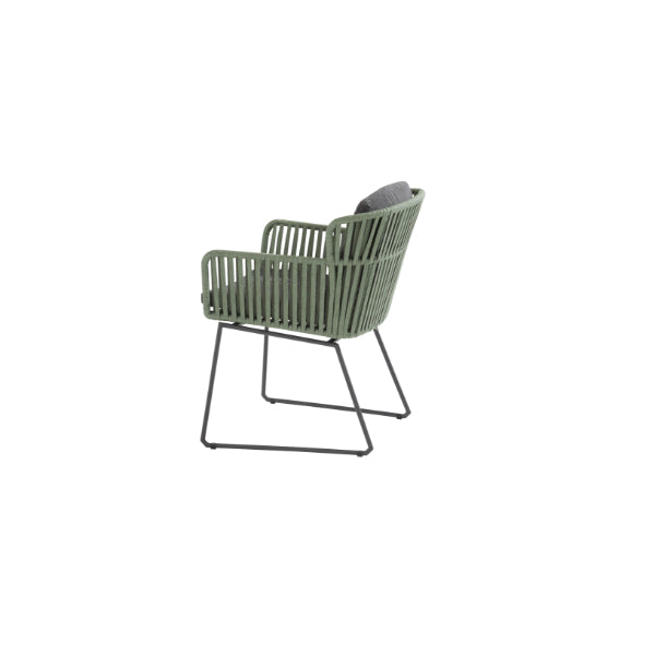 7-delige diningset Vitali grijs Alto 240 cm