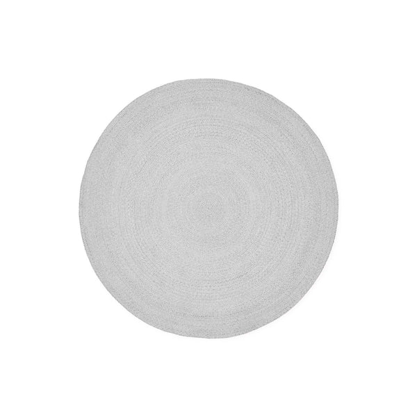 SUNS Vloerkleed Veneto 200 cm rond light grey