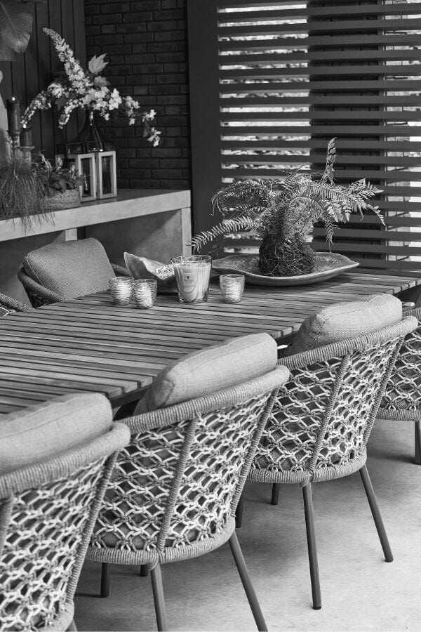 SUNS Rialto uitschuiftafel 262/329x100x75 cm teak top