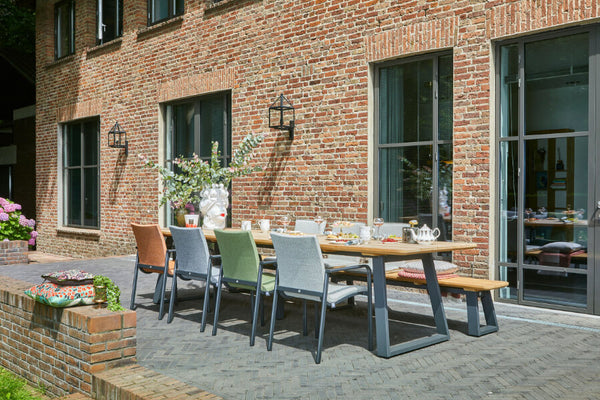 Tomar tafel 340x100 cm antraciet
