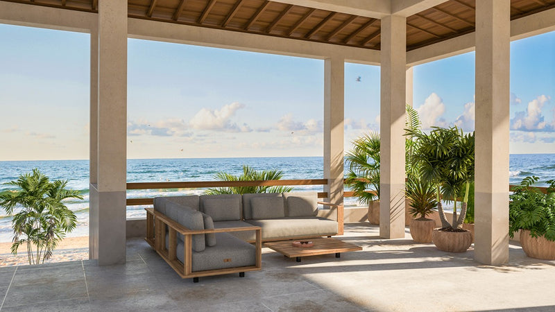 4 Seasons Outdoor 5-delige cornerset Eternity incl. Metropolitan coffeetable